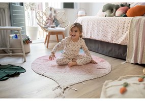 Rózsaszín mosható kézi szövésű pamut gyerek szőnyeg 100x150 cm Ramona the Radish – Lorena Canals