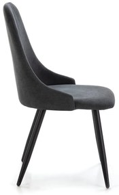 Sötétszürke étkezőszék szett 4 db-os Mani – Marckeric