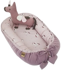 EKO - Pamut babafészek UNICORN 90x60 cm