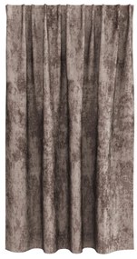 Velúr Függöny 2 db Zsinórral Kávé 140x140 cm