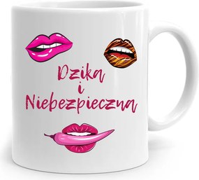 Ajándék Bögre Vad És Veszélyes Lányoknak fényképes nyomattal