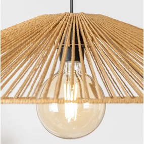 Brilagi - kábeles LED csillár CERIA BOHO 1xE27/40W/230V átmérő 90 cm barna