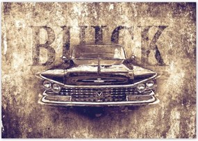 Poszterek 100x70 Buick szépia grafika