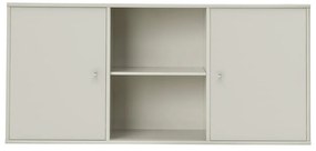 Bézs alacsony függő komód 133x61 cm Mistral – Hammel Furniture