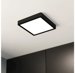 Eglo 900644 - LED fürdőszobai mennyezeti lámpatest FUEVA LED/17W/230V IP44 fekete