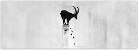 Fotótapéták 624x219 Kozica Banksy Gazella hegyi Nincs magánélet Falfestmény