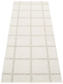 Krémszínű kültéri-beltéri futószőnyeg 70x225 cm Ada Fossil – Pappelina