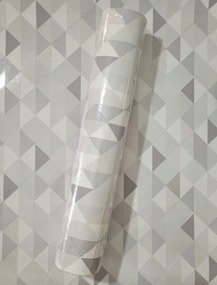 Fali tapéta, geometria, háromszögek, rombuszok, 469002