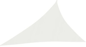 fehér HDPE napvitorla 160 g/m² 3 x 4 x 5 m