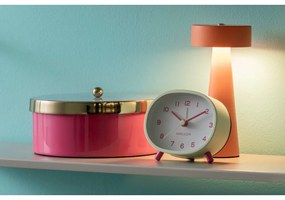 Rózsaszín dekoratív fém tárolódoboz ø 16x6 cm Double Funky – PT LIVING