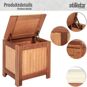 STILISTA Kerti tároló doboz párnával 43 x 55 x 62 cm