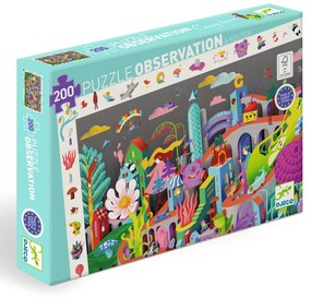 Megfigyeltető puzzle - Őrült város, 200 db-os - Crazy Town