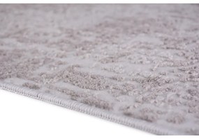 Szürke-világosbarna pamut lépcsőszőnyeg szett 16 db-os 25x65 cm Milan Vizon – Vitaus