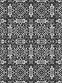 Fotótapéta Virágdísz Geometrikus Szimmetrikus Vinyl 184x254 +ragasztó