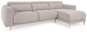 Bézs sarokkanapé (jobb oldali) Singa - Kave Home