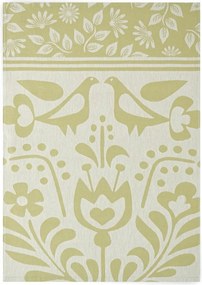 Konyhai törlőkendő 50x70cm Zwoltex Kuku Ryku zöld-fehér