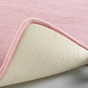 Rózsaszín fürdőszobai kilépő WC-hez 45x45 cm Vitamine – douceur d'intérieur