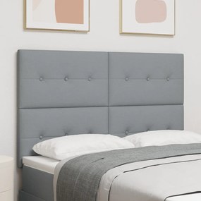 LED Fejtámla Fény Szürke 80 cm Szövet