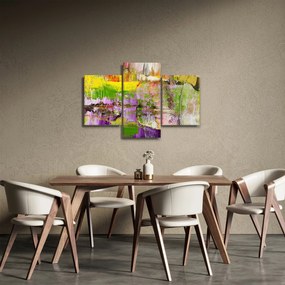 Absztrakció kép - festmény (90x60 cm)