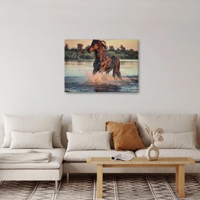 Kép - Futó ló (70x50 cm)