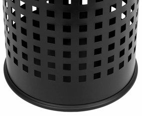 Alda Officer perforált szemetes 18 l, fekete, 18 l