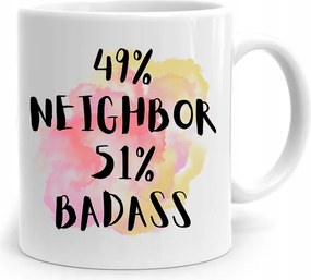 Szomszédnak Születésnapi Ajándék Bögre fényképes nyomtatással