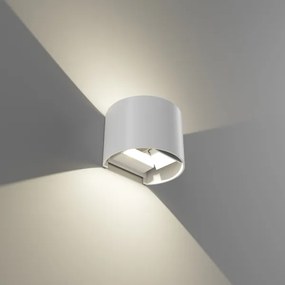 APLED - LED Kültéri fali lámpa OVAL 2xLED/3W/230V IP65