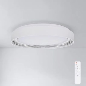 Brilagi - dimmelhető LED mennyezeti lámpa WALDO LED/48W/230V Ø 40 cm fehér/ezüst + távirányító