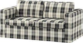 Dekoria Karlstad 2 személyes kinyitható kanapé huzat Ikea