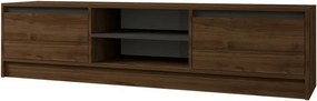 Olca Walnut and Anthracite TV-asztal