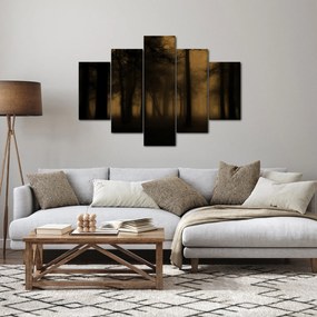 Kép - Sötét erdő (150x105 cm)
