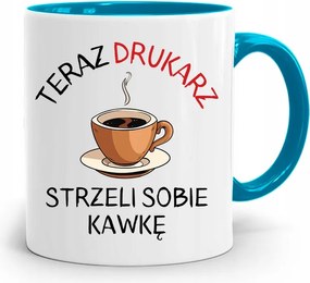 Nyomtatós Kék Bögre Születésnapi Ajándék fényképes nyomtatással