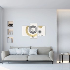 Kép - Geometriai formák N⁰2 (90x60 cm)