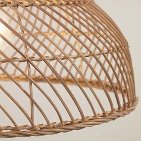 Natúr színű rattan lámpabúra ø 42,5 cm Dyara – Kave Home