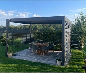 Paraván bioklimatikus pergolához – Rojaplast