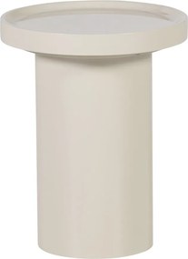 Fényes kerek tárolóasztal ø 40 cm Veluna – WOOOD