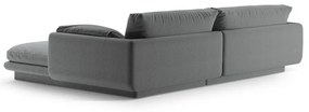 Sötétszürke sarokkanapé (bal oldali) Torino – Micadoni Home