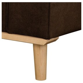 Sötétbarna kanapé 193 cm Beata – Ropez