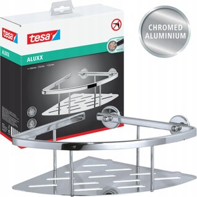 Fürdőszobai polc öntapadós sarok Tesa Aluxx Zuhanykosár