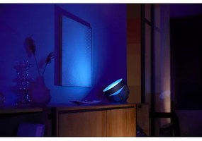 Philips Hue IRIS LED RGB asztali lámpa, állítható fényerő, 8,2W, fekete