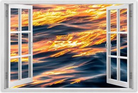 Poszterek 90x60 Naplemente Víz Tenger