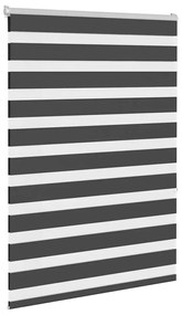 zebrafüggönnyel fekete szövetszélesség 110,9 cm poliészter