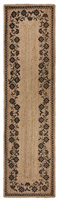 Natúr színű juta futószőnyeg 60x230 cm Maisie – Flair Rugs