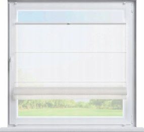 Kész pliszírozott roló római Szicília 80x170cm fehér