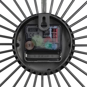 Eglo 425513 - Falióra MATSUMOTO 1xAA 50x50 cm fekete