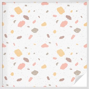 Szélvédőfólia Adatvédelem Absztrakt terrazzo 100x100 cm