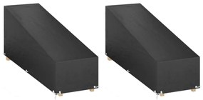 2 db polietilén napozóágyhuzat 12 fűzőlyukkal 200x65x35/60 cm