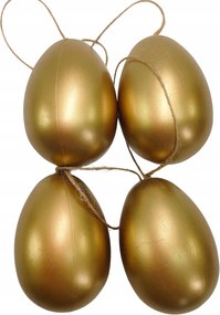 Arany tojás medál 4 db-os Hortens