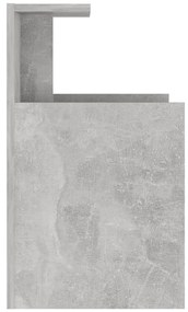 2 db betonszürke szerelt fa éjjeliszekrény 40 x 35 x 60 cm