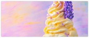 Kép - Levendulás fagylalt (120x50 cm)